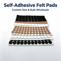 Pads de protection pour meubles en mousse EVA autocollants, antidérapants et anti-rayures, pour vente en gros