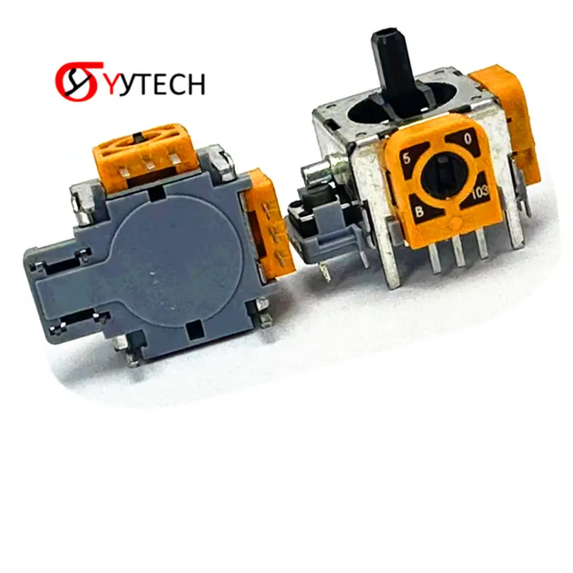 SYTECH - عصا التحكم التناظرية ثلاثية الأبعاد لجهاز XBOX 360 PS2, أجزاء إصلاح وحدة التحكم والمستشعر