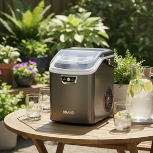 Nouvelle Machine à Glaçons Portable 2026 pour Maison et Hôtel, Capacité 1,2 L, Sélection de Glaçons Petits et Grands, Machine à Glaçons en Forme de Nugget - Product Image 2