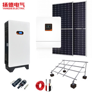 Sistema de Energía Solar Fuera de la Red de Yangde, Silicio Monocristalino, Montaje en Suelo, Uso Doméstico, Controlador MPPT - Product Image 1