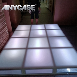 ANYCASE RGBW Plug in Power Folding Dance Party pantalla LED pista de baile acrílico Lumo LED escenario para eventos - Product Image 5