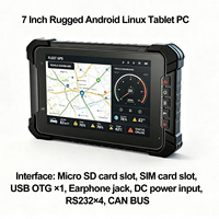 LILLIPUT Tableta Robusta de 7 Pulgadas IP67, PC Industrial Resistente al Agua y a los Golpes con Android y Linux para Gestión de Flotas de Vehículos