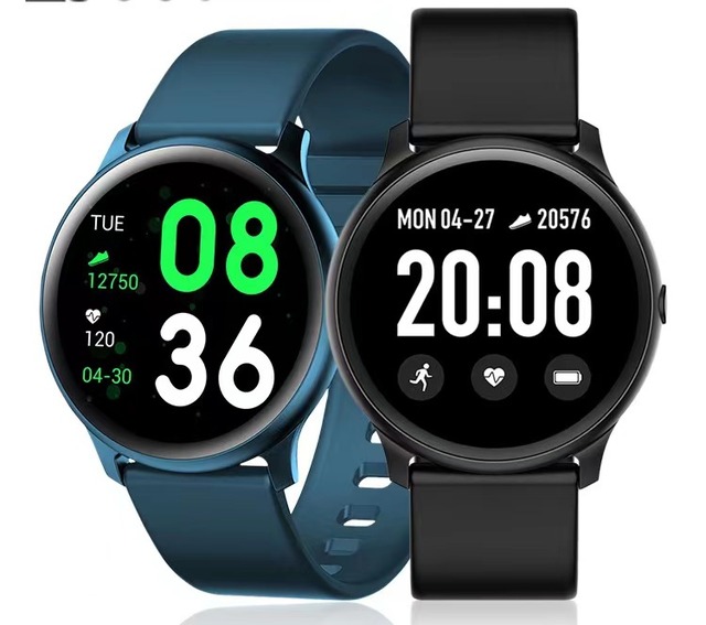 Wholesale Women Watches Ladies Remote Control Wristband USB Charing Pulse Monitor Smartwatch KW19