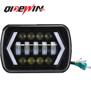 Faros Delanteros LED de 7 Pulgadas para Automóvil con Diseño de Flecha, Luz Alta y Baja para Todoterreno, Faros para Wrangler - Product Image 2