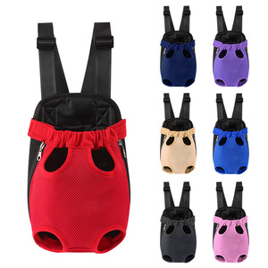<b>Pet</b> <b>Backpack</b> Breathable Mesh <b>Carrier</b> For Cats Dogs Red Black Pink Blue Beige Multicolor Polyester <b>Pet</b> <b>Carriers</b> - Product Image 1