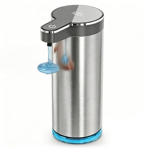 Premium Best Selling Stainless Steel Automatic Soap Dispenser Wall <b>Mount</b> Electric Sensor Liquid Soap Dispenser Home Kitchen - Product Image 1