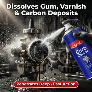 SANVO Limpiador <span class=keywords><strong>Desengrasante</strong></span> de Carburador y Cuerpo de Aceleración 450ml, Limpiador de Carbono, Limpiador de Estrangulador de Carburador, Spray para Cuidado del Coche, Limpiador de CVT - Product Image 4