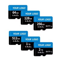 Vente en gros de cartes mémoire SanDisk TF Classe 10 U3 16 Go 32 Go 64 Go 128 Go 256 Go pour appareils de caméra de sécurité