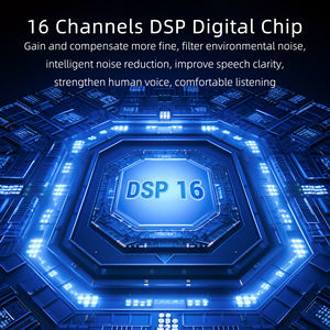 Alat bantu dengar telinga & pendengaran, produk tidak terlihat operasi sederhana headphone nirkabel tanpa melolong tanpa sumbat telinga - Product Image 5