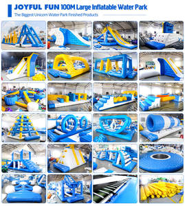 JOYFUL FUN China Factory Import <span class=keywords><strong>Parc</strong></span> aquatique flottant gonflable pour adultes Parcours d'obstacles/<span class=keywords><strong>parc</strong></span> aquatique gonflable - Product Image 5