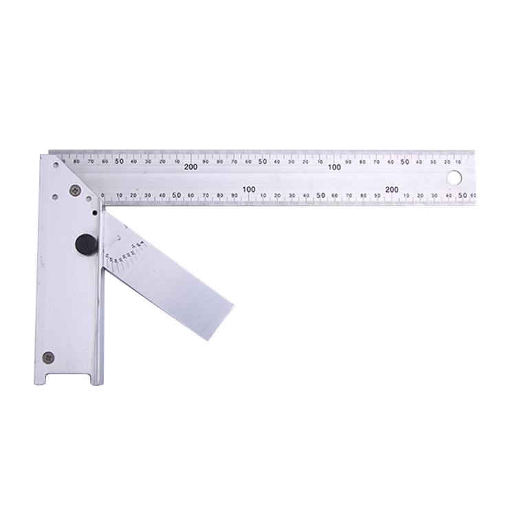 OFFRE SPÉCIALE Multifonctionnel En Aluminium Logo Personnalisé Bois À Angle Droit Règle