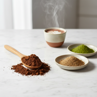 Poudre de Hojicha pour glaces et boissons, sachet de 30g/100g, thé minceur, cadeau santé en sachet et boîte
