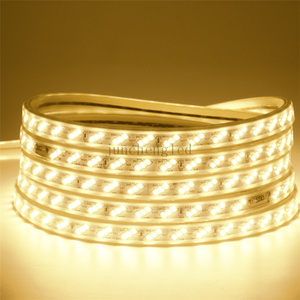 Wát/mét Quad Row 38.4 480Leds/M 4 Dòng Smd 3528 2835 W + WW IP20 12V 2835 Đèn LED Dải Đèn Led Hai Hàng Phát Sáng Số Lượng LED - Product Image 5