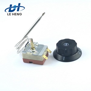Régulateur de température de Type expansion liquide 50-250 <span class=keywords><strong>degrés</strong></span> contrôleur de température de <span class=keywords><strong>four</strong></span> électrique <span class=keywords><strong>Thermostat</strong></span> mécanique réglable - Product Image 1