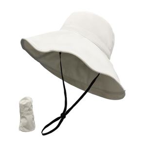 Sombrero de Pescador con Protección UV, Estilo Casual, para Primavera/Verano, Unisex, de Ala Ancha, Plegable, sin Costuras, para Exteriores - Product Image 4