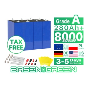Baterias de Íon de Lítio Prismáticas Lifepo4 Grau A+ da Shenzhen Basen para DIY, 3.2V 230Ah 280Ah 304Ah 314Ah 320Ah - Product Image 1