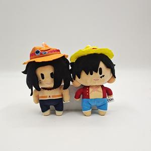 WOWEI boneka lembut Anime satu buah, boneka kartun dengan liontin Luffy ransel Chopper lucu gantungan kunci dan mesin cakar mainan Promosi - Product Image 5