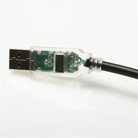 USB TTL (RS232) Cable FTDI Chip 3.3V 3.5mm Audio Jack 1.8m Braid Shielding PVC Copper Conductor Computer Use USB-RS232-3V3-AJ