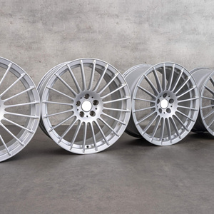 Wheelshome f9701 cổ điển Alpina thiết kế so Le 20/21inch 5x11 2/5x120 đa Nan Bạc nhôm giả mạo bánh xe - Product Image 3