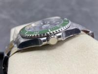 Montre mécanique étanche de qualité supérieure 41 mm en acier 904L, mouvement ARF factory 3235, montre de plongée en céramique verte