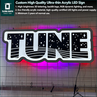 Bande lumineuse néon flexible LED avec support de conception, enseigne néon en acrylique, logo personnalisé