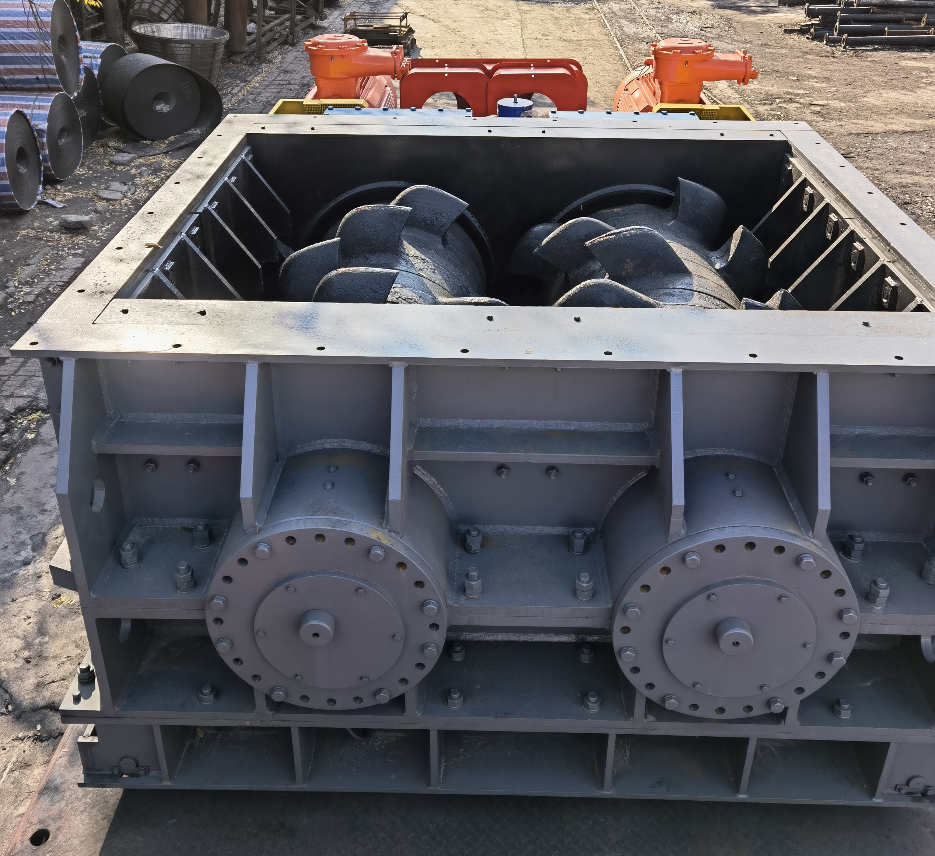 Mining Ore Crushing Roller Sizer Efficient Crusher Product