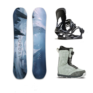 Snowboard tout-terrain pour adultes, construction en bois sandwich, renfort en carbone, léger, durable, écologique, toutes saisons - Product Image 1
