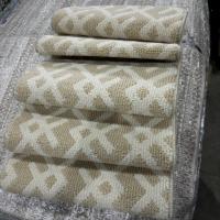 60*180 cm taille polypropylène BCF tufté Long coureur forte résistance Latex maison tapis rembourrage faible boucle Surface anti-dérapant