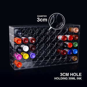 Soporte de exhibición de tinta para tatuajes de varias capas en oferta, estante de almacenamiento de botellas de pigmento para suministros de estudio de tatuajes - Product Image 4