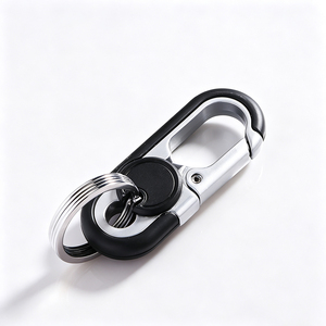Hardware Accessories Zinc Alloy Carabiner <b>Key</b> Holder Custom Logo Metal <b>Key</b> Clip <b>Key</b> <b>Ring</b> for Car <b>Keys</b>, Daily Outdoor Carry - Product Image 1