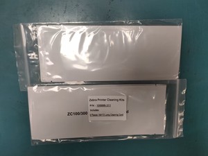 105999-311 Kit de carte de nettoyage de tête d'impression longue pour imprimante Zebra ZC300 ZC100 <span class=keywords><strong>ZC350</strong></span> - Product Image 3