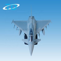 TYPHOON EF-2000 32cm Échelle 1/52 Avion de Chasse Rétro en Résine Décoration d'Intérieur Cadeau de Bureau Mémorable
