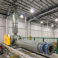 Souffleur à racines MAIBTE AC haute pression, faible bruit, 50KPa, pour le transport de granulés chimiques, certifié ISO9001, en fonte robuste résistante à l'usure