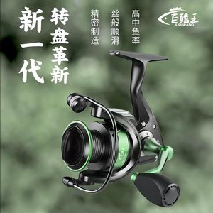 Juoqi Wang Spinning Reel All Metal Right Hand Ocean Beach Fishing Lure Reel Long Casting Surfcasting Reel - Product Image 1