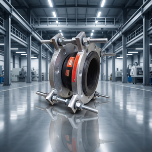 ข้อต่อยางแบบยืดหยุ่น Easyflex Floating Flange ขนาด 2-1/2 x 6 นิ้ว NBR PN16 สำหรับระบบเชื่อมต่อท่ออุตสาหกรรม - Product Image 5
