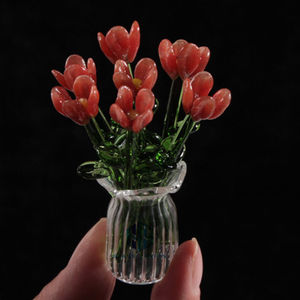 Vĩnh Cửu Hoa Thu Nhỏ Handmade Murano Chụp Đèn Thủy Tinh Thủ Công Món Quà Giáng Sinh Trang Trí-Bó Hoa Nhỏ Hoa Thân Cây - Product Image 2