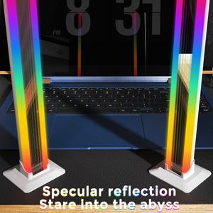 Barre lumineuse LED intelligente Feican RGBIC avec synchronisation Wi-Fi pour l'e-sport, le gaming, la décoration de fête, abat-jour blanc, télécommande - Product Image 5