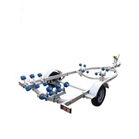 Remorque pour bateau Donuts en aluminium avec remorque pour caravane Remorque pour bateau gonflable