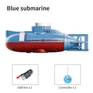 Miniatura de Submarino Eléctrico de Juguete, Modelo de Simulación de Submarino Nuclear, Barco Submarino a Control Remoto de 6 Canales, Regalo - Product Image 1