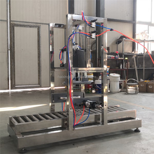 Machine de capsulage semi-automatique 10-25L grand seau de peinture antigel fût en plastique barils d'huile pneumatique Reblock Cap Machine - Product Image 5