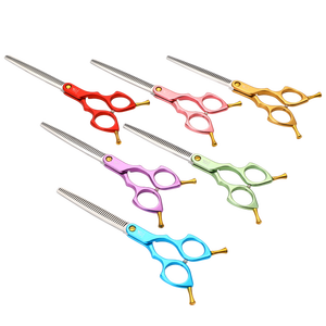 Fenice MD65T VG10 स्टेनलेस स्टील 6.5 इंच पालतू कुत्ते बिल्ली के लिए Thinning कैंची सौंदर्य - Product Image 3