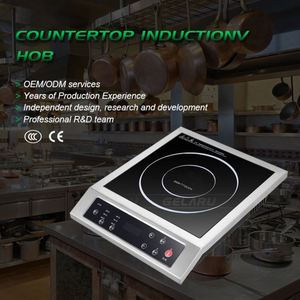 An toàn và chất lượng cao điện tấm nóng thiết bị nhà bếp Countertop 3.5kW thương mại cảm ứng nồi - Product Image 3