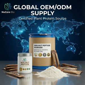 OEM ODM 300-500Da Polvo de Péptidos de Nuez (Juglans <span class=keywords><strong>Regia</strong></span>) Nootrópicos Neuroprotectores Hidrolizados Solubles en Agua Grado Alimenticio Suministro a Granel - Product Image 6
