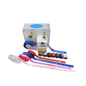 Impresora de cinta satinada <span class=keywords><strong>para</strong></span> regalo, estampado de papel de aluminio en caliente, <span class=keywords><strong>para</strong></span> cesta de flores - Product Image 2