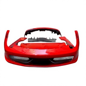 คุณภาพสูง เหมาะสำหรับ Ferrari 458 กันชนหน้า; กันชนหลัง; สปอยเลอร์หลัง; สเกิร์ตข้าง; ฝากระโปรงหน้า ชุดแต่งรถยนต์ - Product Image 4