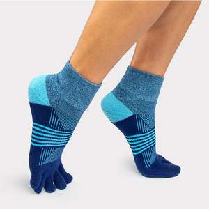 <span class=keywords><strong>Calcetines</strong></span> <span class=keywords><strong>separadores</strong></span> <span class=keywords><strong>de</strong></span> <span class=keywords><strong>dedos</strong></span> divididos individuales <span class=keywords><strong>de</strong></span> cinco <span class=keywords><strong>dedos</strong></span> personalizados para correr mujeres y hombres - Product Image 3