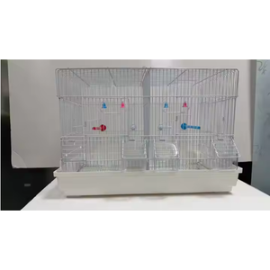 Hete Verkoop Kanariemus Papegaai Metalen Vogelkooi Kleine Huisdier Huis Anti-Bite Anti-Roest Smeedijzeren Volière - Product Image 2