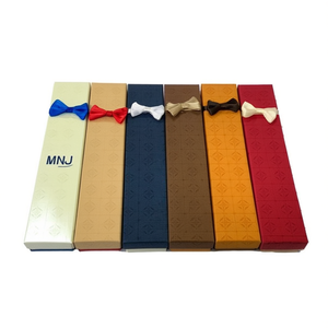 MNJ Gift Box With Bow Tie 24906 Paper Box For Jewelry Storage 12Pcs Inside Sponge - Product Image 2