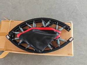 <span class=keywords><strong>Trampoline</strong></span> de Gymnastique Intérieur Pliant Type W à <span class=keywords><strong>Double</strong></span> Ressort, 40 Pouces, en Acier, avec Filet de Protection, Durable et Tendance, Vente Chaude OEM - Product Image 5