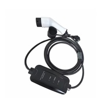 Adaptateur de prise TYPE 2 IEC62196-2 à bon prix, 16A/32A, chargeur de voiture électrique portable 7kw